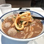 牛肉丸、牛肉片船粉