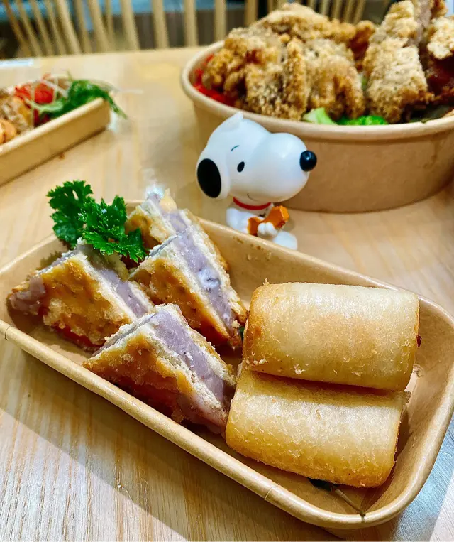 炸鮮奶·芋泥二文字