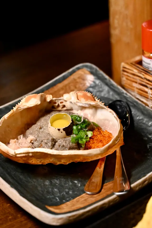 蚧味噌甲羅燒