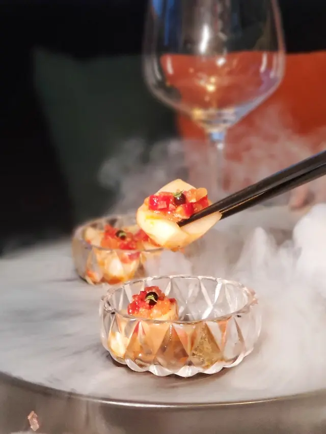 慢煮雲南辣泡椒皇帝帶子