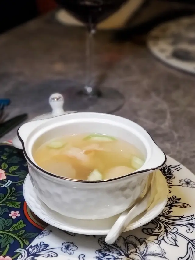 象拔蚌夜香花·乾貝燉夏瓜湯