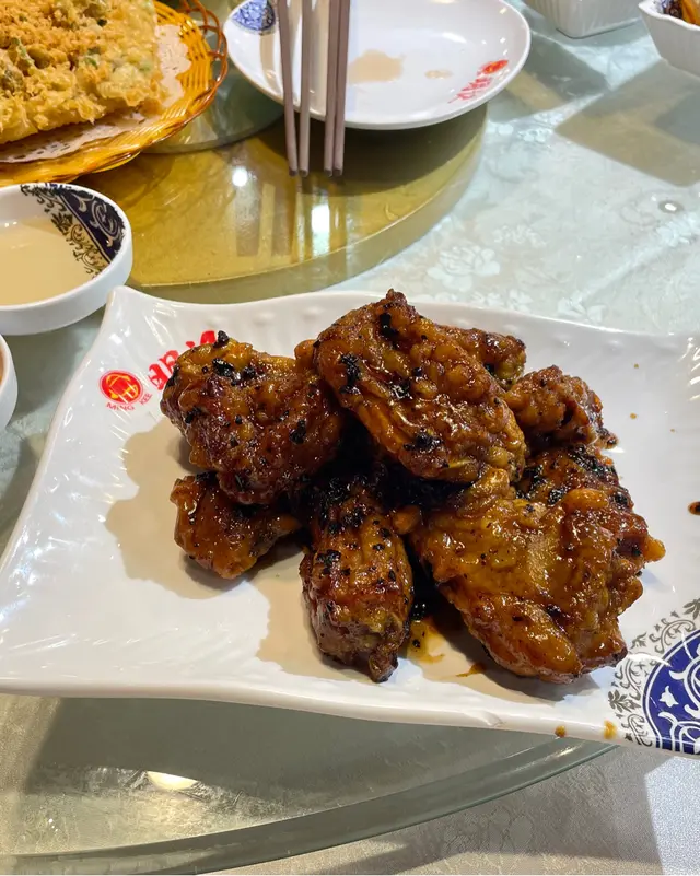 蜜餞欖角焗肉排