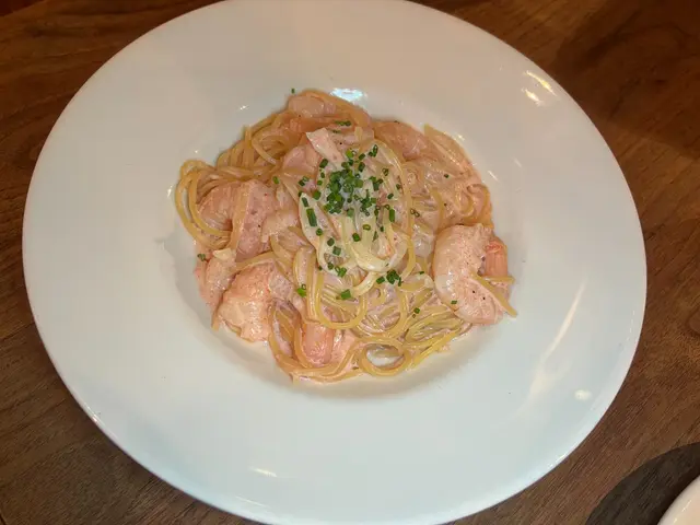 明太子忌廉大蝦意粉