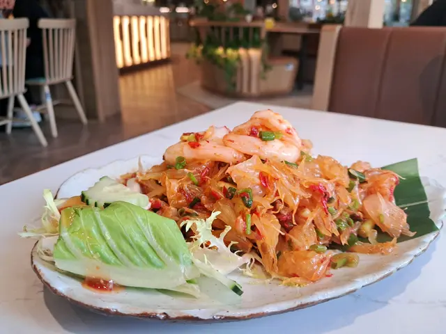 泰式大蝦炒金邊粉