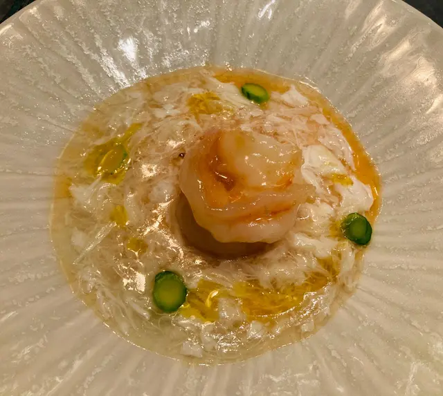 古越龍山20年花雕蛋蒸海蝦