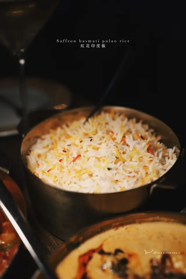 Saffron basmati pulao rice