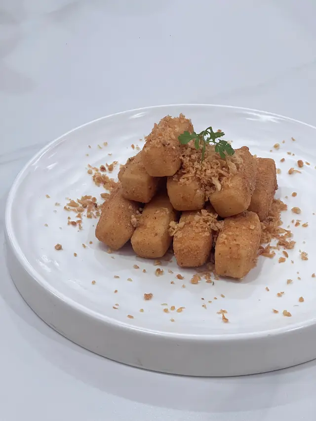 椒脆黃金豆腐