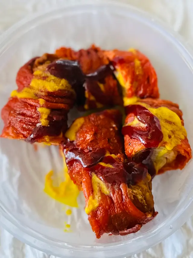 的確炸得酥脆而且冇臭味。醬料可以重手啲。