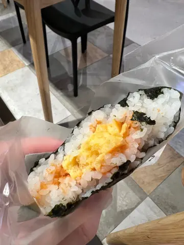 明太子玉子飯團