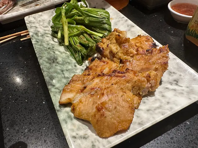 泰式豚肉 韭菜