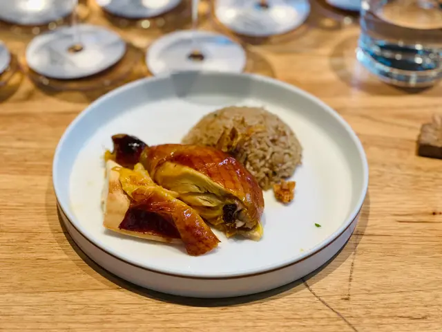 Bâtard’s Signature Roast Chicken | Warm Pilaf Rice