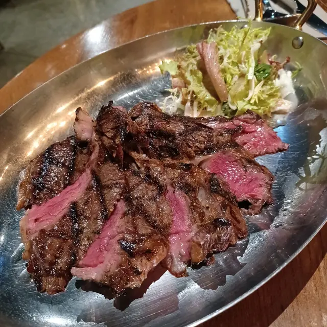 Charcoal Grilled Wagyu M6 Ribeye