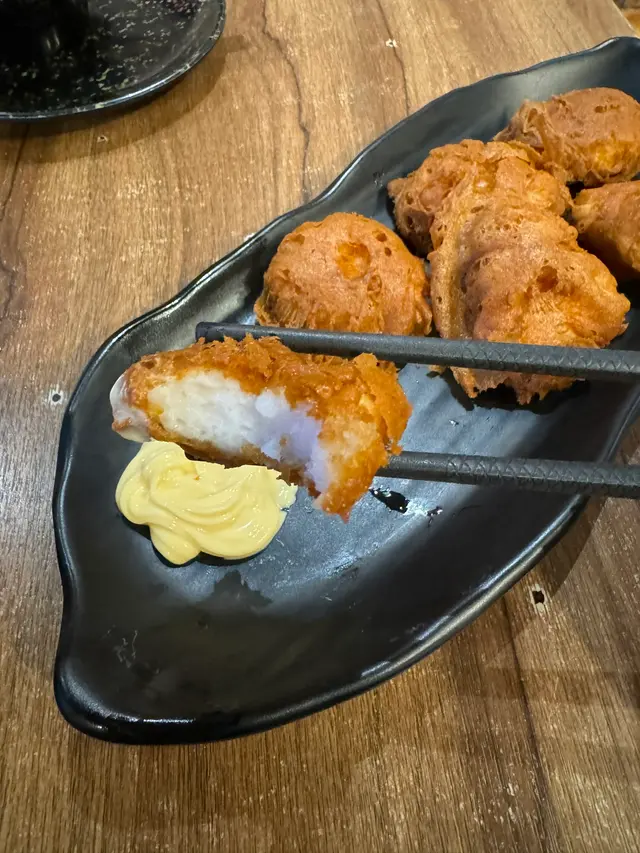 黃金墨魚餅