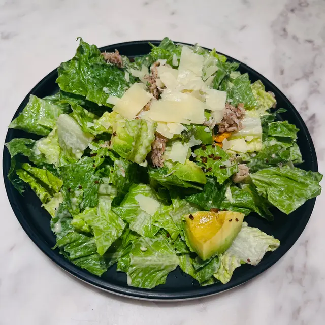 牛油果蟹肉凱撒沙律