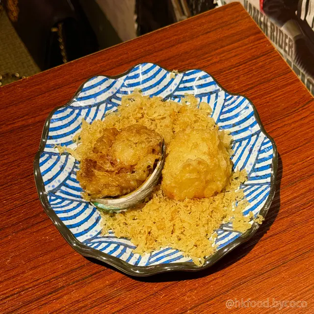 磯燒鮑魚配帶子