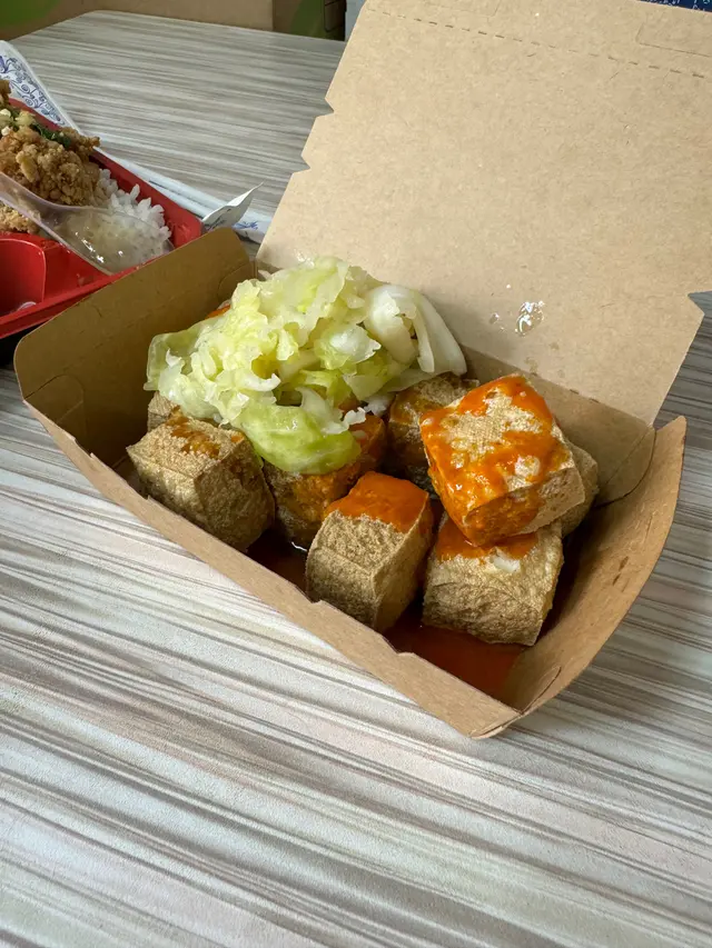 炸臭豆腐