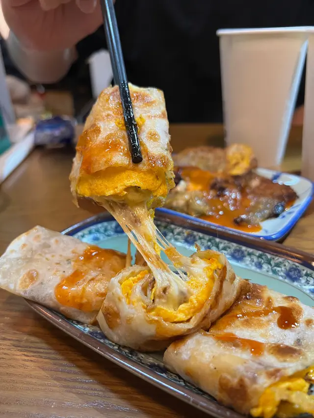起司肉鬆蛋捲餅