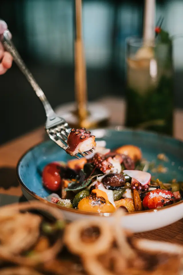 西班牙風味烤八爪魚