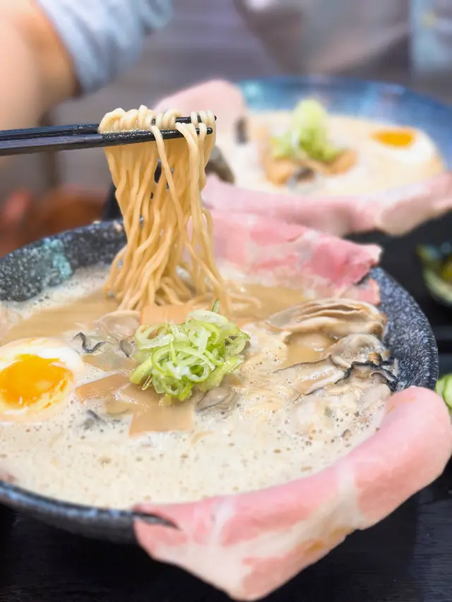 終極之廣島牡蠣濃湯拉麵