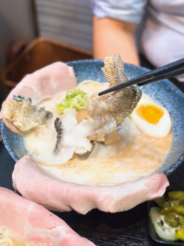 極之真鯛魚白湯拉麵