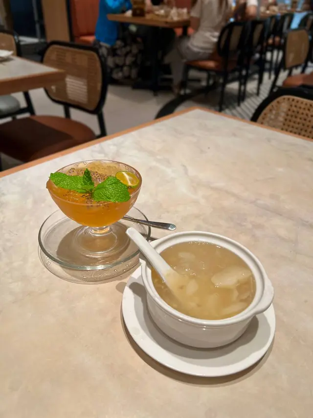 招牌酸柑香茅凍 清心丸綠豆爽