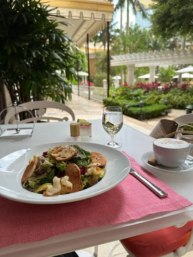 Salad at Cafe Esplanada
