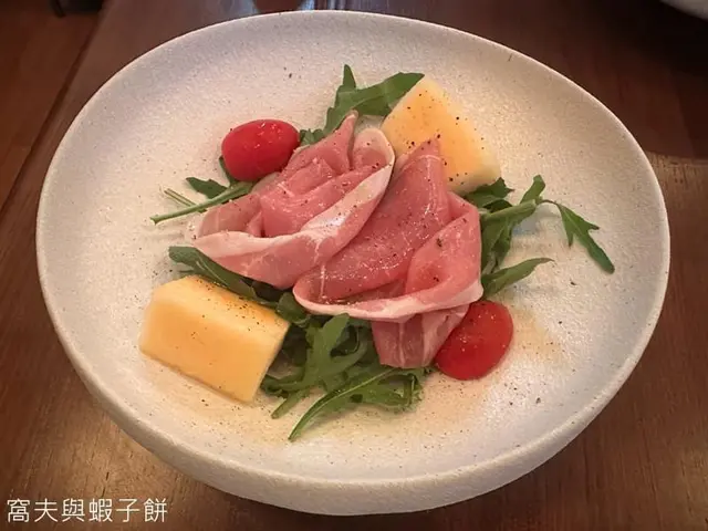 巴馬火腿蜜瓜沙律