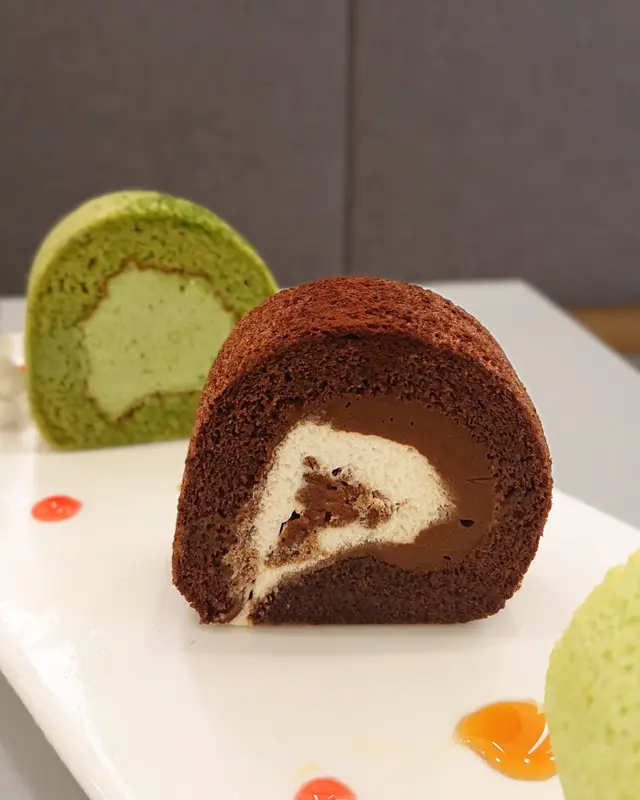 脆脆朱古力小卷蛋