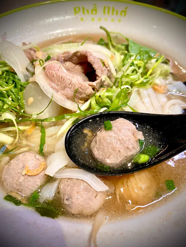 📌順.生牛肉 牛肉丸湯粉