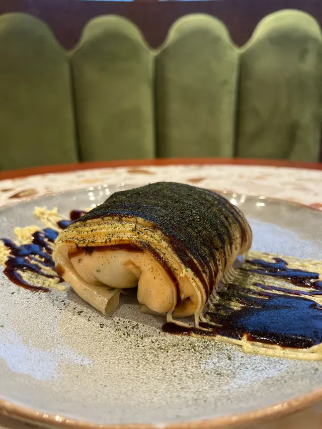 海鮮炒王子麵蛋餅