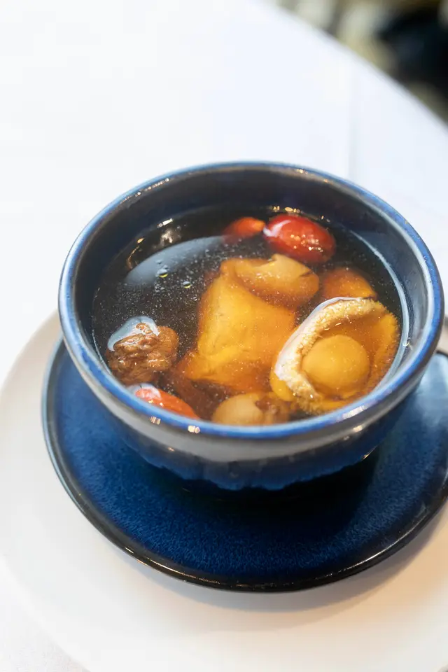 野生姬松茸  燉鮮鮑魚湯  