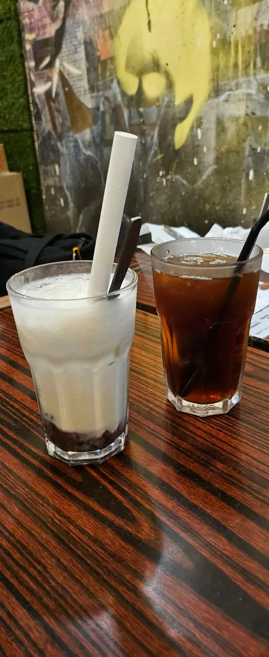 椰汁紅豆冰