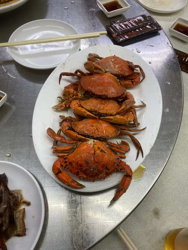 鹽焗奄仔蟹