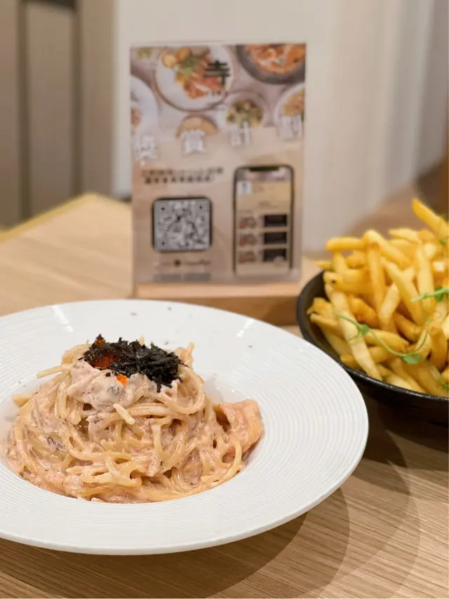 明太子蟹肉意粉