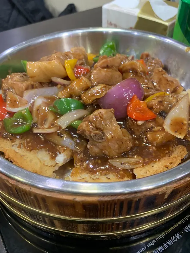 豉汁蒸新鮮金沙骨加煎米底