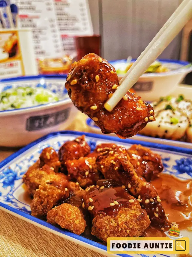 糖醋炸排骨菜飯