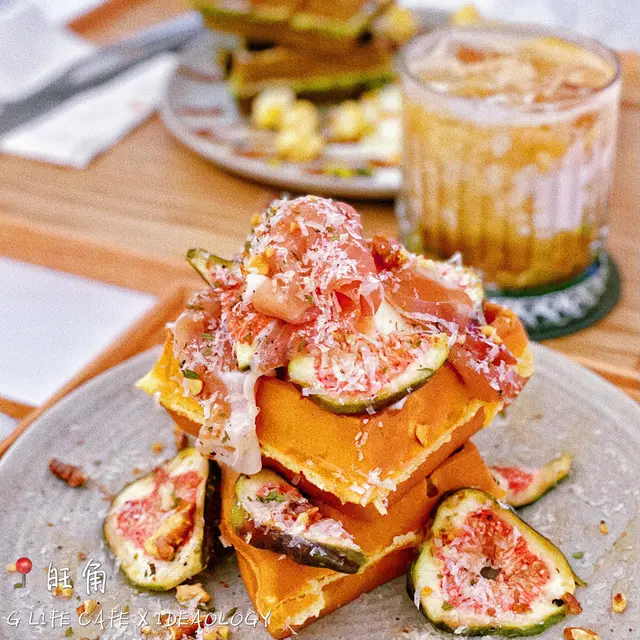 賣相好靚😆風乾火腿鹹鹹香香配上無花果清甜,當中仲有芝士🧀增加鹹甜風味!