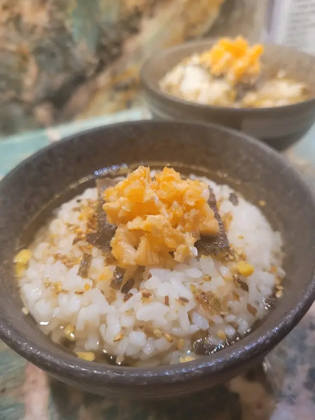 茶漬飯(三文魚）
