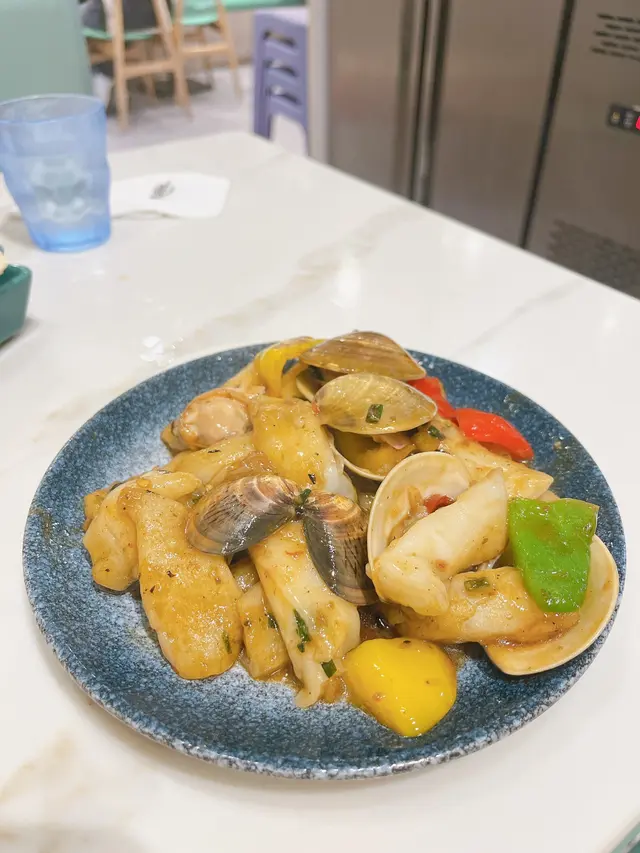 豉汁花蛤炒腸粉