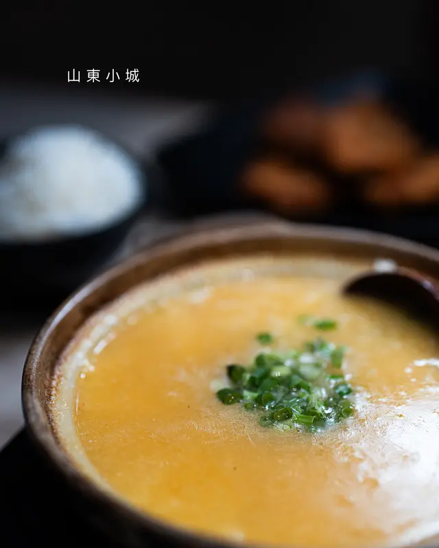 扮晒蟹豆腐煲配白飯