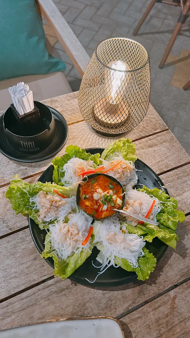 蟹肉米粉生菜包