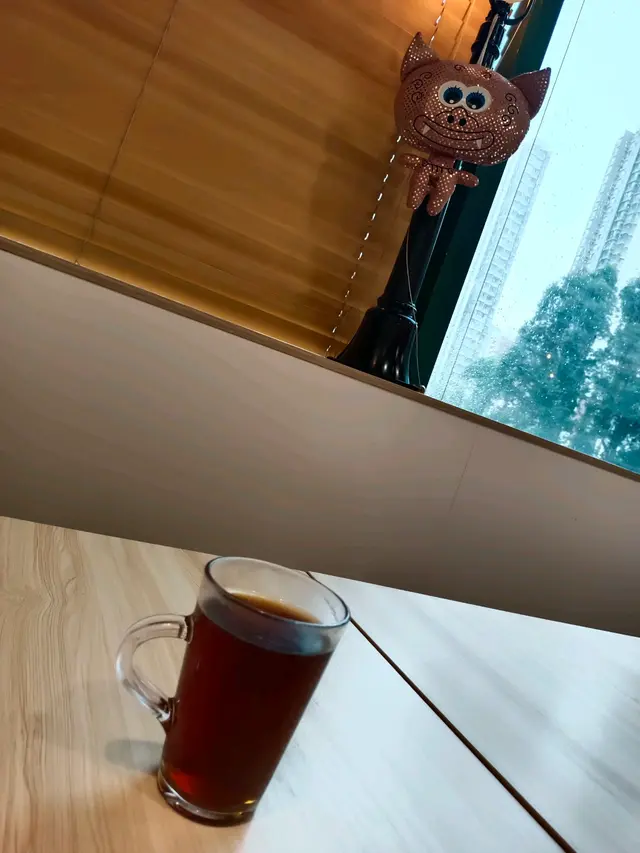 跟餐送的，太濃有苦澀味