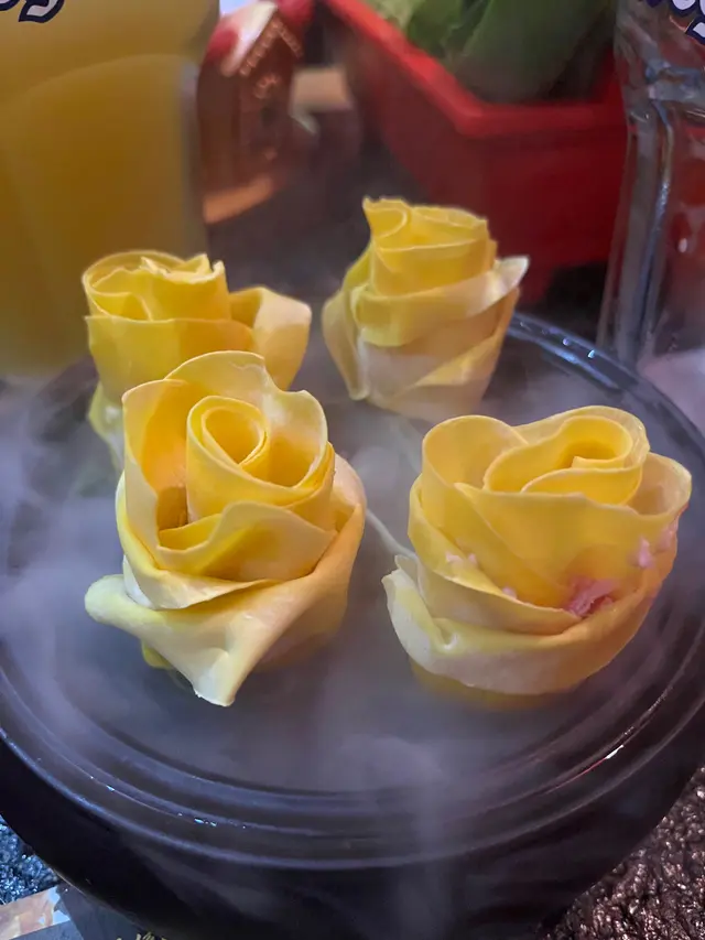 玫瑰花龍蝦餃