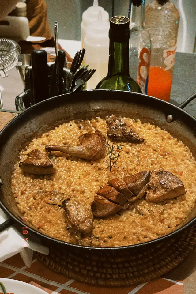 pigeon rice & foie gras