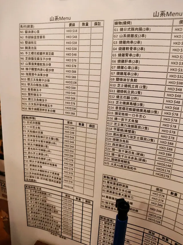 即使是一人小店,食品種類選擇都不算少,適合三兩知己來小酌一番