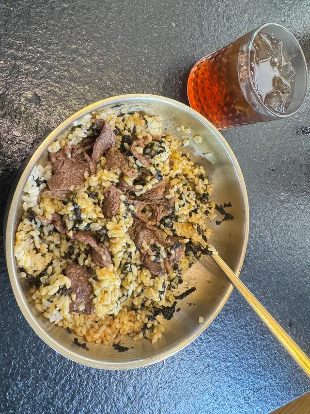 醬香封門柳x溫泉蛋脆脆紫菜拌飯