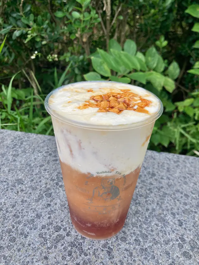 焦糖椪糖奶蓋紅