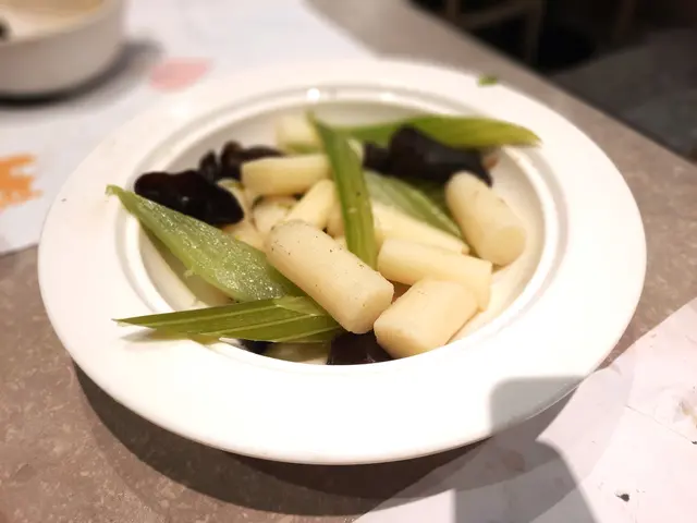 沙薑汁燴鮮淮山