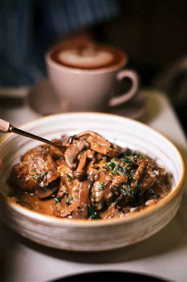 Mushies Creamy Chicken