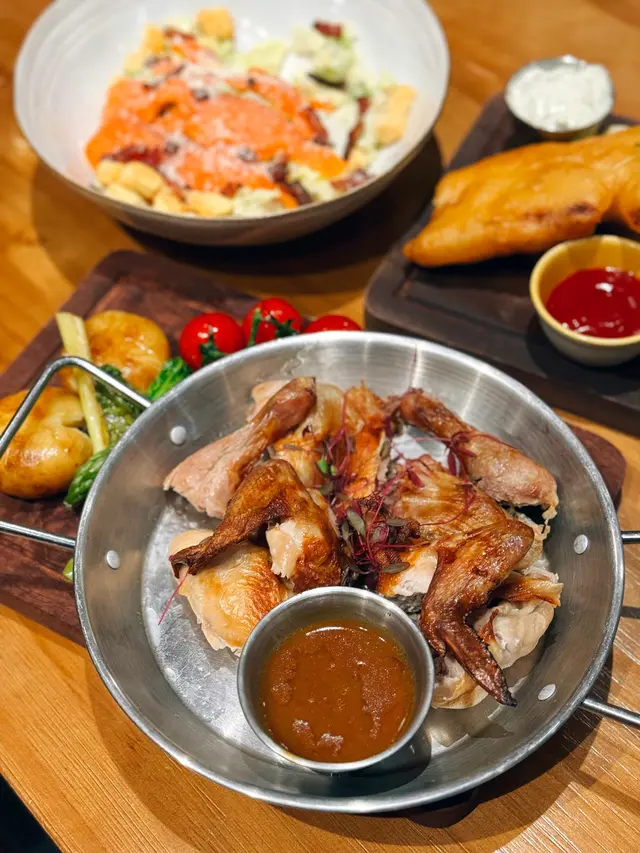 火焰啤酒罐燒雞